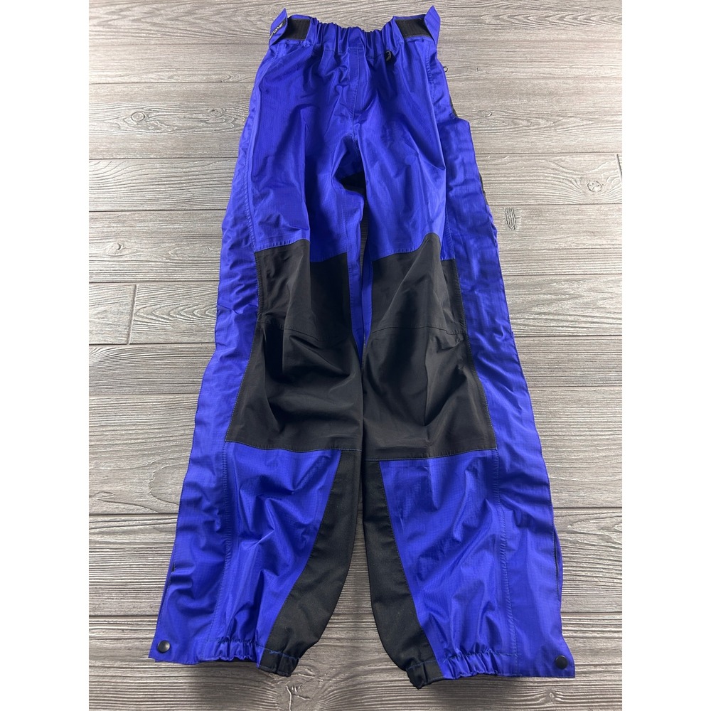 Moonstone Gore-Tex Mountain Pants Blue Black Ripstop Ski Snowboard Mens S
